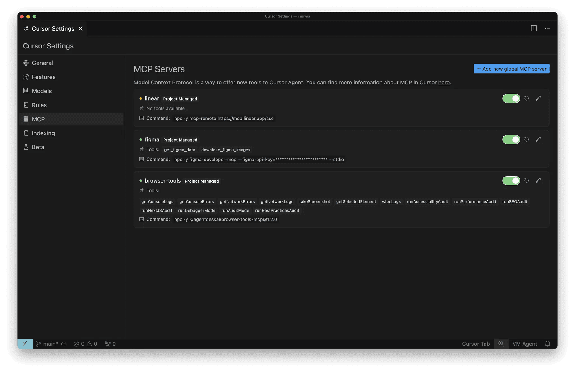 Cursor MCP