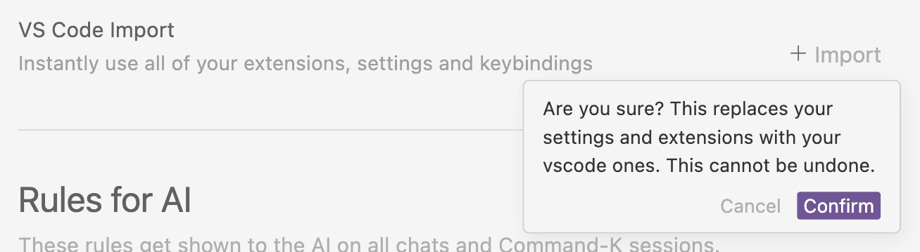VS Code Import